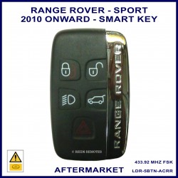 Range Rover Sport from 2010 onward - 5 button smart proximity key 433 MHz