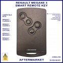 Renault Megane 3 2008 - 2016 4 button keyless start keycard aftermarket