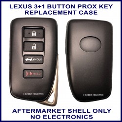 Lexus LX570 NX200 & RX350 compatible 4 button proximity remote shell