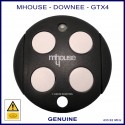 Downee GTX4 genuine grey gate remote control with 4 white round buttons