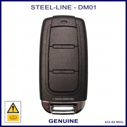 Steel-Line DM01 4 button garage door remote suits Steel-Line sectional & roller doors