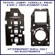 This image shows an external view of the circuit board surround parts