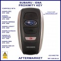 Subaru BRZ Forrester Impreza Legacy Outback XV Crosstrek WRX - Denso 14AHK - 4 button smart key