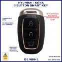 Hyundai Kona 2017 onward genuine 95440-J9100 3 button proximity key