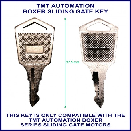 TMT Automation Boxer sliding gate manual release key 34706-009