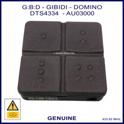Gibidi (G:B:D) Domino DTS 4334 garage and gate remote