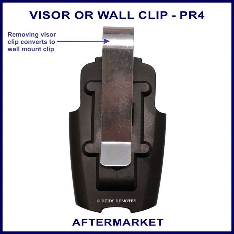 thumbnail image 2 of Stoddart Genuine Gate & Garage Door Remote Visor Clip/Bracket - RPA010, Remote Holder For Car 2 of 5