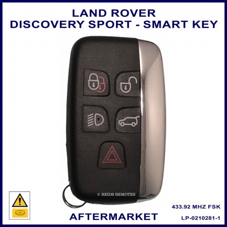 thumbnail image 2 of 5-Button Remote Key Fob Case Shell For Land Rover Discovery Sport & Range Rover Evoque 2 of 3
