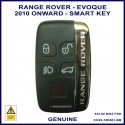 Range Rover Evoque from 2010 onward - 5 button genuine smart proximity key 433 MHz