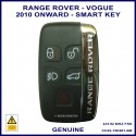Range Rover Vogue from 2010 onward - 5 button genuine smart proximity key 433 MHz