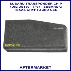 Subaru - 4D82 DST80 TP34 Subaru G-chip transponder chip IDSUB-G