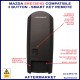 	Image shows where to look on your original key to find the part reference SKE13E-02