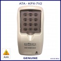 ATA KPX-7V2 wireless keypad for use with ATA garage doors & gate motors