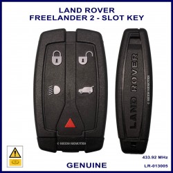 Land Rover Freelander 2 - 2007 - 2014 - 5 button genuine slot key 433 MHz