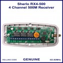 Sherlo RX4-500 4 channel 500m range code hopping receiver unit