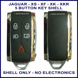 Image shows a front and back view of the fully assembled proximity key