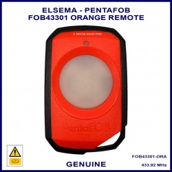 Elsema PentaFOB 43301L 1 large button orange remote control