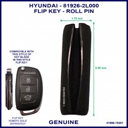 Hyundai genuine roll pin 81926-2L000
