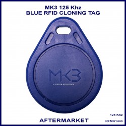 125 KHz RFID tag duplication - MK3 blue tag
