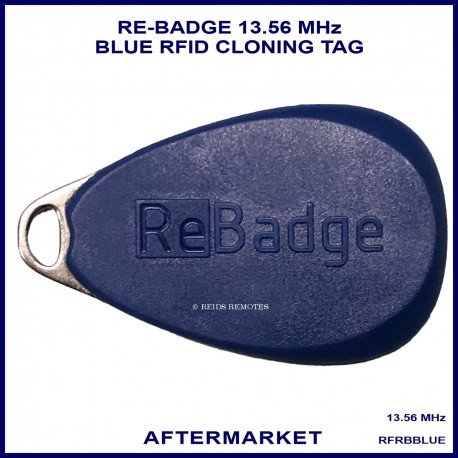 ReBadge grey 13.56 MHz high frequency RFID blank cloning tag