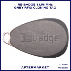 ReBadge grey 13.56 MHz high frequency RFID blank cloning tag