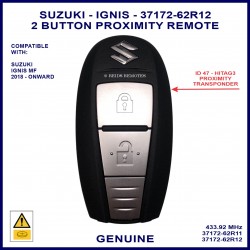 Suzuki Ignis 2018 onward 2 button ID47 HITAG 3 proximity remote key 37172-54P03