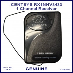 Centsys RX1NHV3433 standalone 1 channel 433MHz receiver unit