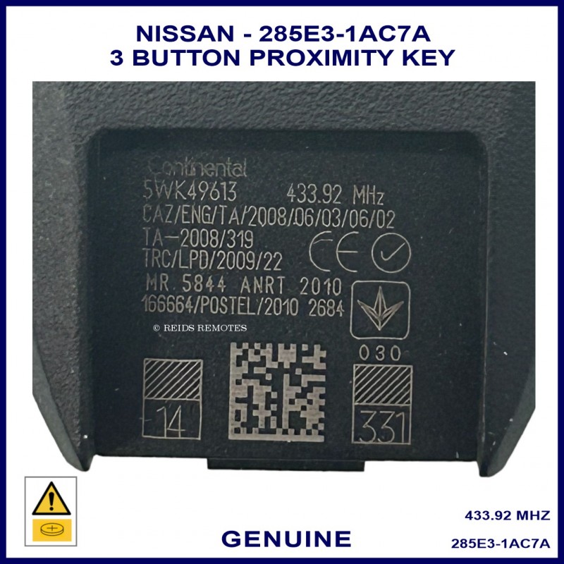NEW Remote Key Shell For Murano 2009 - 2013 / 370Z 2009 - 2020