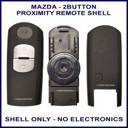 Mazda 2 button smart proximity remote replacement casing