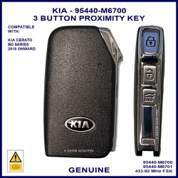 KIA Cerato 2018 on 3 button smart proximity key 95440-M6701
