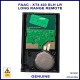 Image shows the circuit board used in this FAAC XT4 LR SLH remote control