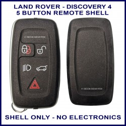 	Image shows the outside of both front and back sections of this Discovery 4 key case