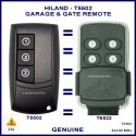 Hiland T5502 - 3 button black rolling code remote control