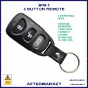 B09-3 3 button B-Series standard transmitter writable remote