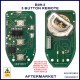 Image shows the front and back of the PCB used in this remote