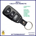 B09-4 4 button B-Series standard transmitter writable remote with panic button