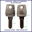 Aston Martin British Leyland Jaguar Land Rover WBH compatible Silca EU13R metal door key