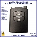 Mazda 3 BK Series 2 - 2 button flip key remote part Visteon 41781