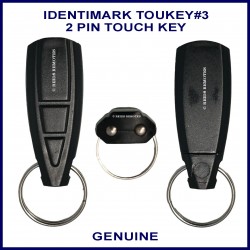 Identimark P165 immobiliser touch key - 2 pin by Cyclops