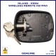 Image shows the inside of the mounting plate when the keypad is removed