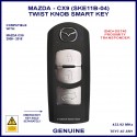 Mazda CX9 2009 - 2015 - 3 button genuine TEY7-67-5RY twist knob SKE11B-04 proximity remote