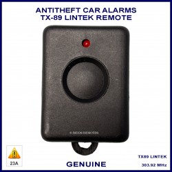 TX-89 single button Antitheft Car Alarm remote by Lintek
