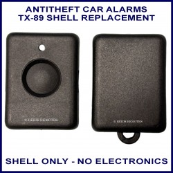 Antitheft TX-89C replacement 1 round black button shell only