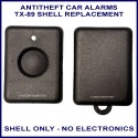 Antitheft TX-89C replacement 1 round black button shell only