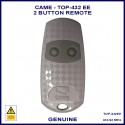 Came TOP-432 EE 2 button grey cloneable remote control