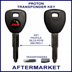 Proton PRO1R profile car key cut & cloned