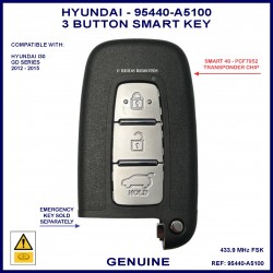 Hyundai I30 GD 2011-2016 95440-A5100 3 button genuine proximity key