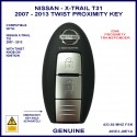 Nissan X-Trail T31 2007-2013 285E3-JM71A 2 button smart proximity key genuine