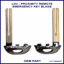 LDV emergency key blade C00089053 for smart remote proximity remote