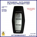Mitsubishi Outlander 2021-2024 2 button smart proximity remote key
